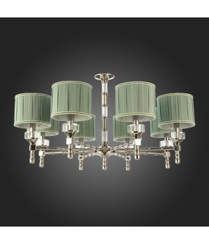 SL1121.103.08 Люстра подвесная ST-Luce Никель/Оливковый E14 8*40W OLEO-foto8