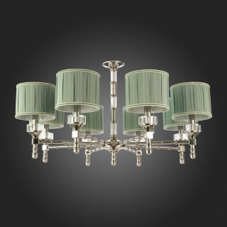 SL1121.103.08 Люстра подвесная ST-Luce Никель/Оливковый E14 8*40W OLEO-foto8