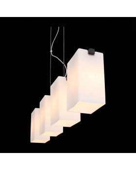 SL541.403.04 Люстра подвесная ST-Luce Черный/Белый E27 4*40W CASET-foto6