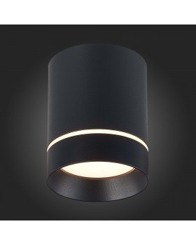 ST115.432.12 Светильник потолочный Черный LED 1*12W 3000K 840Lm Ra>90 120° IP20 D79xH100 170-240V ST115-foto4