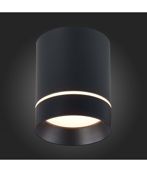 ST115.432.12 Светильник потолочный Черный LED 1*12W 3000K 840Lm Ra>90 120° IP20 D79xH100 170-240V ST115-foto4