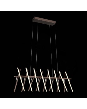 SLD003.303.16 Люстра подвесная ST-Luce Кофейный/Белый LED 16*8W 4000K PIACOD-foto11