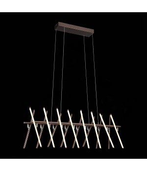 SLD003.303.16 Люстра подвесная ST-Luce Кофейный/Белый LED 16*8W 4000K PIACOD-foto11