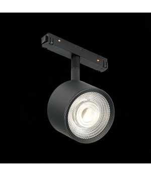 ST353.436.06 Магнитный трековый светильник Черный LED 1*6W 3000K 560Lm Ra>80 36° IP20 L120xW81xH138 48V VEDO-foto6