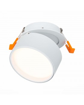 ST651.538.09 Встраиваемый поворотный светильник Белый LED 1*9W 3000K 720Lm Ra>90 120° IP20 D85xH68 170-240VV ST651