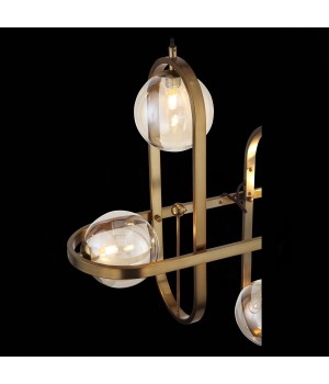 SL1201.203.04 Светильник подвесной ST-Luce Бронзовый/Коньячный G9 4*5W CIRCONO-foto6