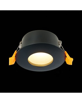 ST213.408.01 Св-к встр. Черный GU10 1*50W IP44 L84xW84xH50 220V Без ламп ST213-foto4