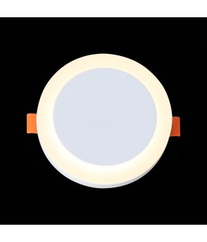 ST104.502.06 Светильник потолочный Белый LED 1*6W 3000K 468Lm Ra>80 120° IP20 D110xH20 170-240V CIAMELLA-foto4