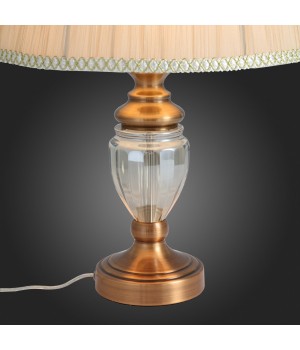 SL965.304.01 Прикроватная лампа ST-Luce Бронза/Бежевый E27 1*60W (из 2-х коробок) VEZZO-foto8