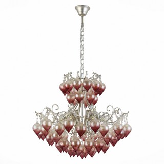 SL659.203.06 Люстра подвесная ST-Luce Шампань/Коньяк E14 6*40W FRUTTI-foto2