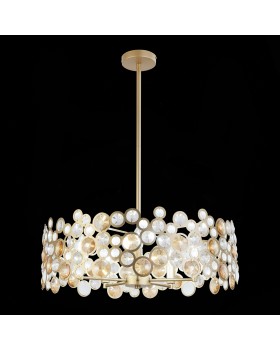 SL1172.203.05 Светильник подвесной ST-Luce Золотистый/Золотистый, Прозрачный E14 5*60W NAMIO-foto9