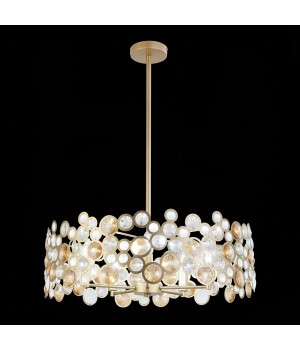 SL1172.203.05 Светильник подвесной ST-Luce Золотистый/Золотистый, Прозрачный E14 5*60W NAMIO-foto9