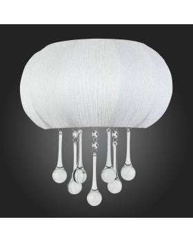 SL350.051.02 Бра ST-Luce Хром/Белый, Прозрачный E14 2*40W PREFERITA-foto6