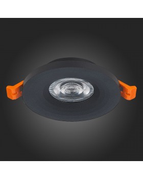 ST205.408.01 Св-к встр. Мат. черный GU10 1*50W D95xH27 220V Без ламп GERA-foto8