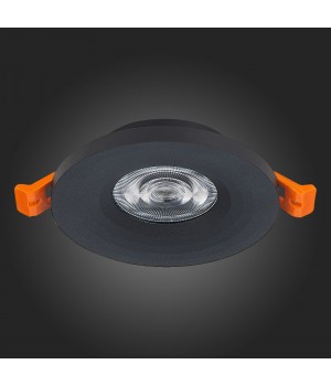 ST205.408.01 Св-к встр. Мат. черный GU10 1*50W D95xH27 220V Без ламп GERA-foto8