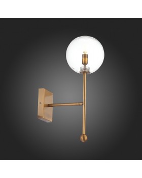SL1205.301.01 Светильник настенный ST-Luce Латунь/Прозрачный G9 1*5W SANDRO-foto8