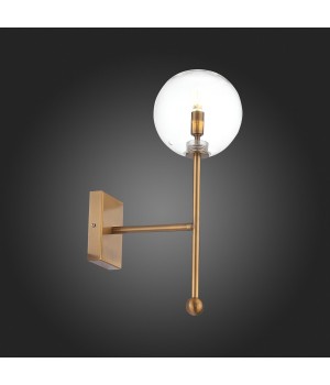 SL1205.301.01 Светильник настенный ST-Luce Латунь/Прозрачный G9 1*5W SANDRO-foto8