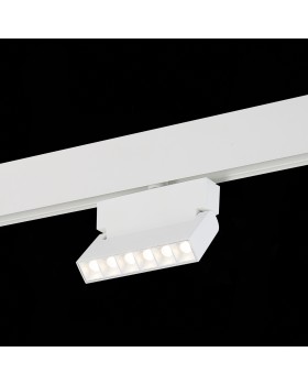 ST362.546.06 Магнитный трековый светильник белый LED 1*6W 4000K 532Lm Ra>80 36° IP20 L120xW22xH134 48V ANDRE-foto4