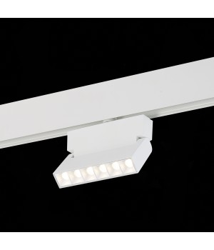 ST362.546.06 Магнитный трековый светильник белый LED 1*6W 4000K 532Lm Ra>80 36° IP20 L120xW22xH134 48V ANDRE-foto4