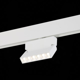 ST362.546.06 Магнитный трековый светильник белый LED 1*6W 4000K 532Lm Ra>80 36° IP20 L120xW22xH134 48V ANDRE-foto4