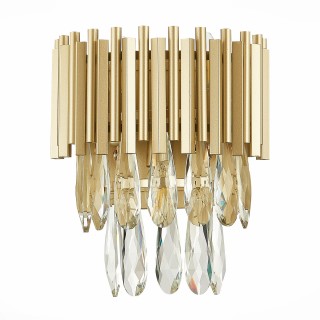 SL1625.201.02 Бра ST-Luce шампань/шампань, прозрачный E14 2*40W Barletta-foto2