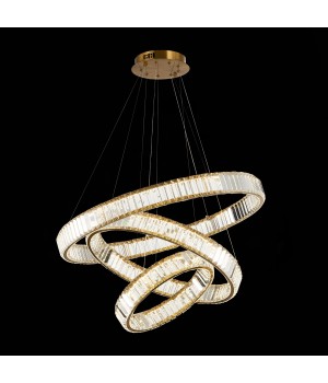 SL1622.303.03 Люстра подвесная ST-Luce Латунь/Прозрачный LED 1*122W 4000K TIVOLI-foto7