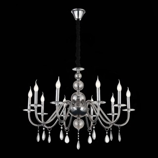 SL1113.403.10 Люстра подвесная ST-Luce Хром, Дымчатый, Прозрачный E14 10*40W SIEMA-foto11