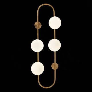 SL1149.301.04 Бра ST-Luce Латунь/Белый G9 4*5W VERA-foto3