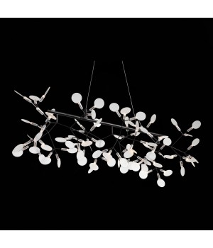 SL379.403.81 Люстра подвесная ST-Luce Черный/Белый LED 81*0,5W 3500K RAFINA-foto7