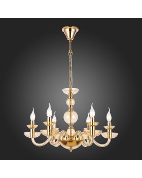 SL1758.203.06 Люстра подвесная ST-Luce Золотистый, Шампань E14 6*40W CENELA-foto5