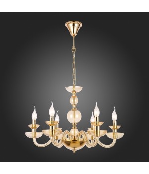 SL1758.203.06 Люстра подвесная ST-Luce Золотистый, Шампань E14 6*40W CENELA-foto5