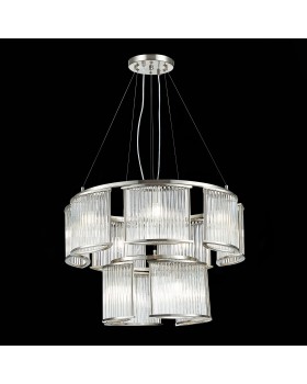 SL1627.103.11 Люстра подвесная ST-Luce Хром/Прозрачный E14 11*40W Velletri-foto9