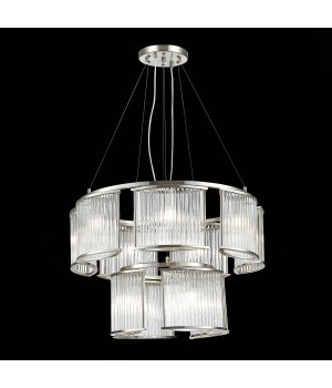 SL1627.103.11 Люстра подвесная ST-Luce Хром/Прозрачный E14 11*40W Velletri-foto9