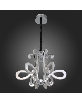 SL835.103.06 Люстра подвесная ST-Luce Хром/Белый, Хром LED 6*26W 3000K ARICIA-foto5