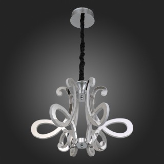 SL835.103.06 Люстра подвесная ST-Luce Хром/Белый, Хром LED 6*26W 3000K ARICIA-foto5