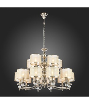 SL1750.103.15 Люстра подвесная ST-Luce Никель/Золотистый E14 15*40W CORESIA-foto5