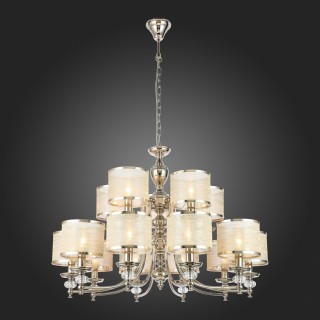 SL1750.103.15 Люстра подвесная ST-Luce Никель/Золотистый E14 15*40W CORESIA-foto5