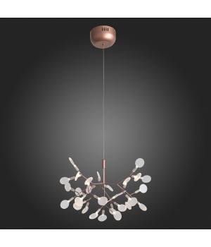 SL379.203.30 Люстра подвесная ST-Luce Медный/Белый LED 30*0,5W 3500K RAFINA-foto7