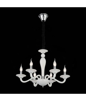 SL1112.503.06 Люстра подвесная ST-Luce Хром, Белый/Белый E14 6*40W SERENATTA-foto11