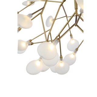 SL411.223.45 Люстра подвесная ST-Luce Золотистый/Белый G4 45*1,5W RICCARDO-foto3