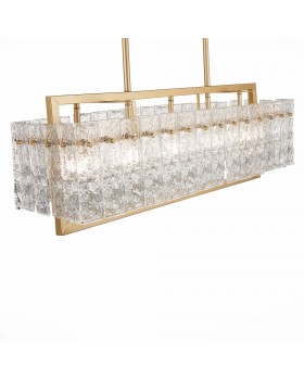 SL1632.203.05 Люстра подвесная ST-Luce Шампань/Прозрачный E14 5*60W MIRA-foto4