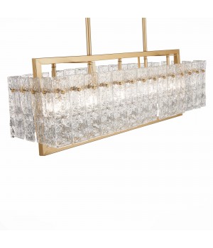 SL1632.203.05 Люстра подвесная ST-Luce Шампань/Прозрачный E14 5*60W MIRA-foto4