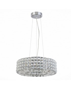 SL748.103.04 Люстра подвесная ST-Luce Хром/Прозрачный E14 4*60W DISCO-foto2