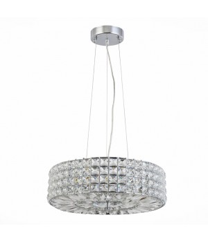 SL748.103.04 Люстра подвесная ST-Luce Хром/Прозрачный E14 4*60W DISCO-foto2