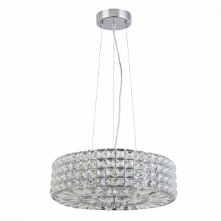 SL748.103.04 Люстра подвесная ST-Luce Хром/Прозрачный E14 4*60W DISCO-foto2