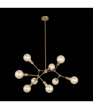 SL413.212.09 Люстра потолочная ST-Luce Латунь E27 9*40W TAVERE-foto10