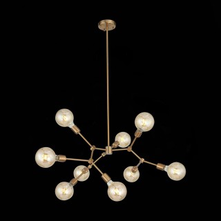 SL413.212.09 Люстра потолочная ST-Luce Латунь E27 9*40W TAVERE-foto10