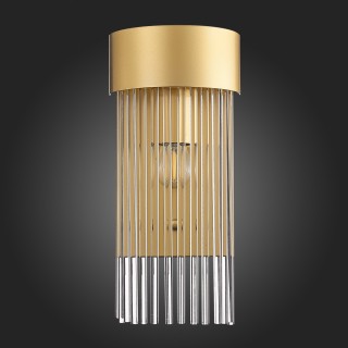 SL1225.201.01 Бра ST-Luce Золотистый/Золотистый, Прозрачный E27 1*60W CONTATTO-foto8