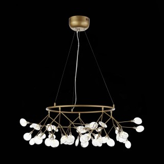 SL411.233.45 Люстра подвесная ST-Luce Золотистый/Прозрачный G4 45*1,5W RICCARDO-foto11