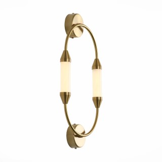 SL6004.301.02 Бра ST-Luce Латунь/Белый LED 2*4W 3000K OLBIA-foto3